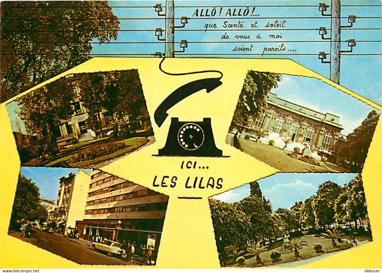 93 - Les Lilas - Multivues - Automobiles - CPM - Voir Scans Recto-Verso - Les Lilas