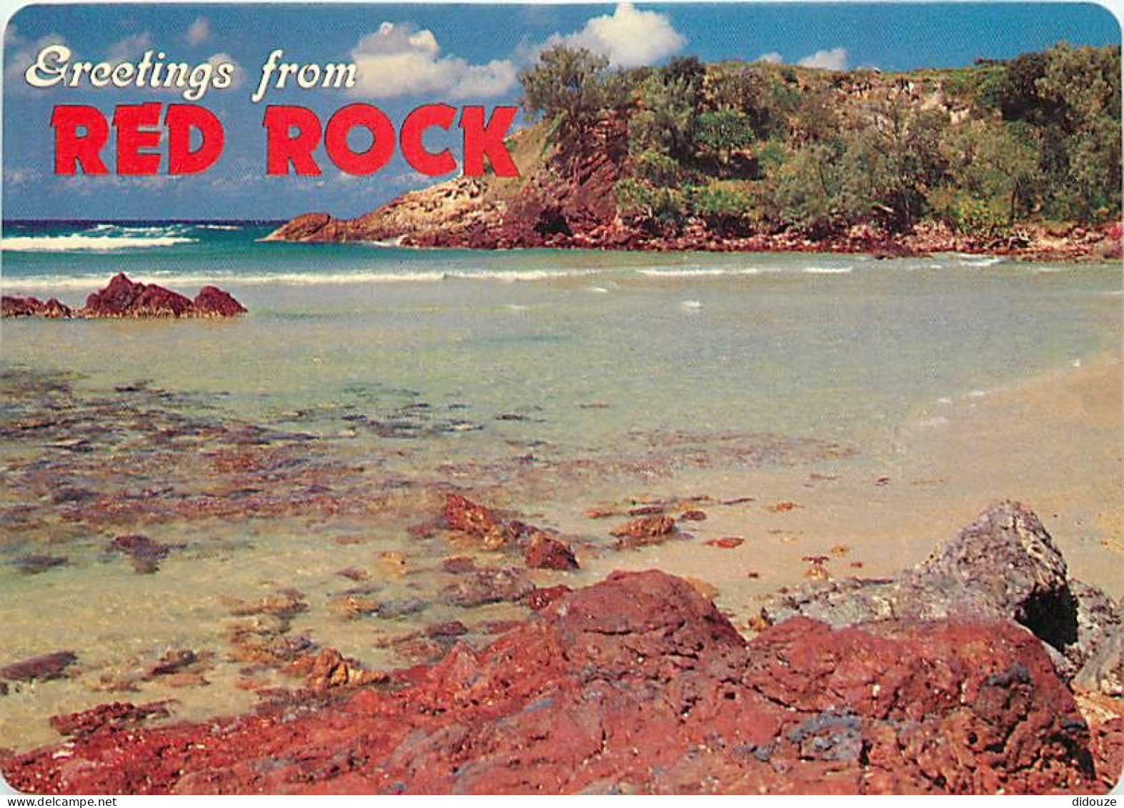 Australie - Australia - Red Rock - The Rocks At Red Rock Cove - CPM - Voir Scans Recto-Verso - Zonder Classificatie