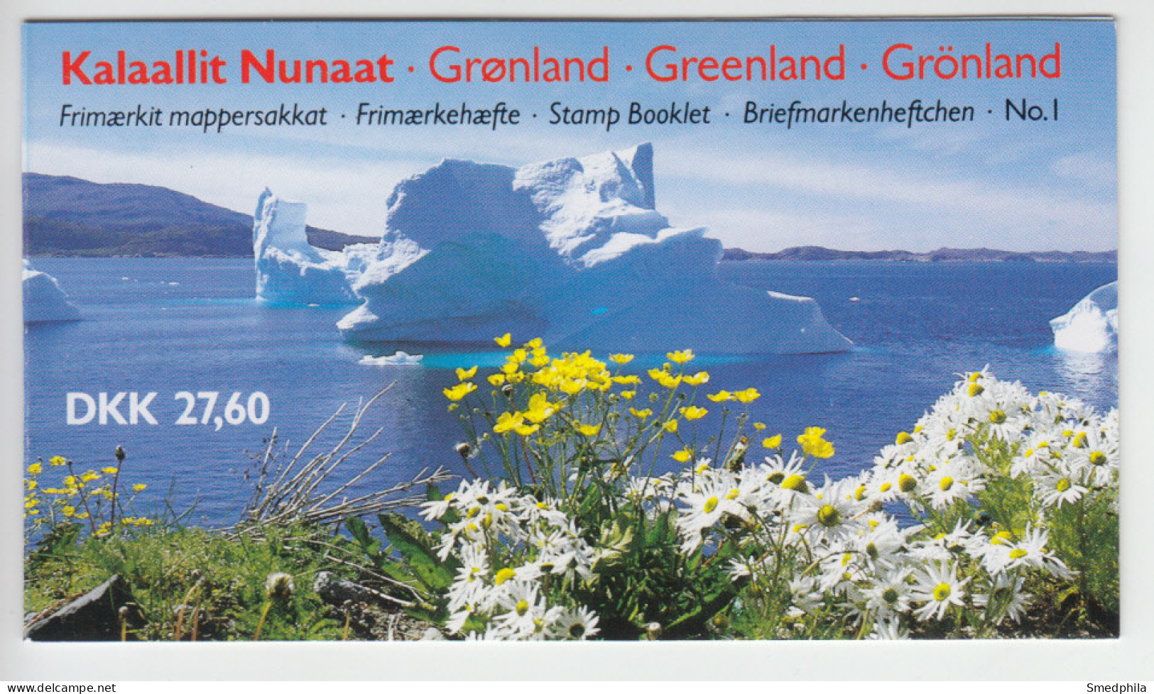 Greenland Booklet 1989 - Michel MH 1 MNH ** - Postzegelboekjes