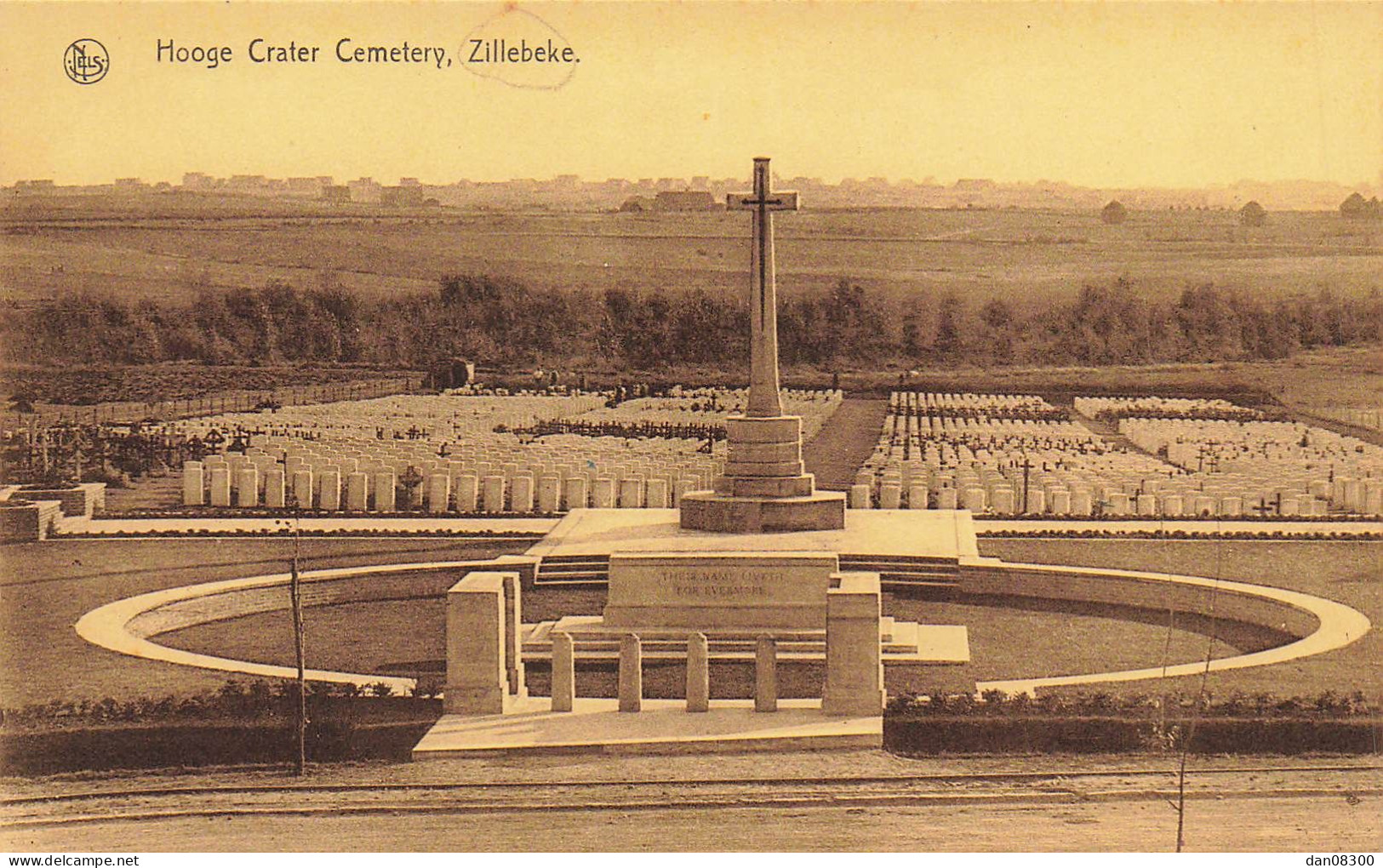 BELGIQUE HOOGE CRATER CEMETERY ZILLEBEKE - Oorlogsbegraafplaatsen