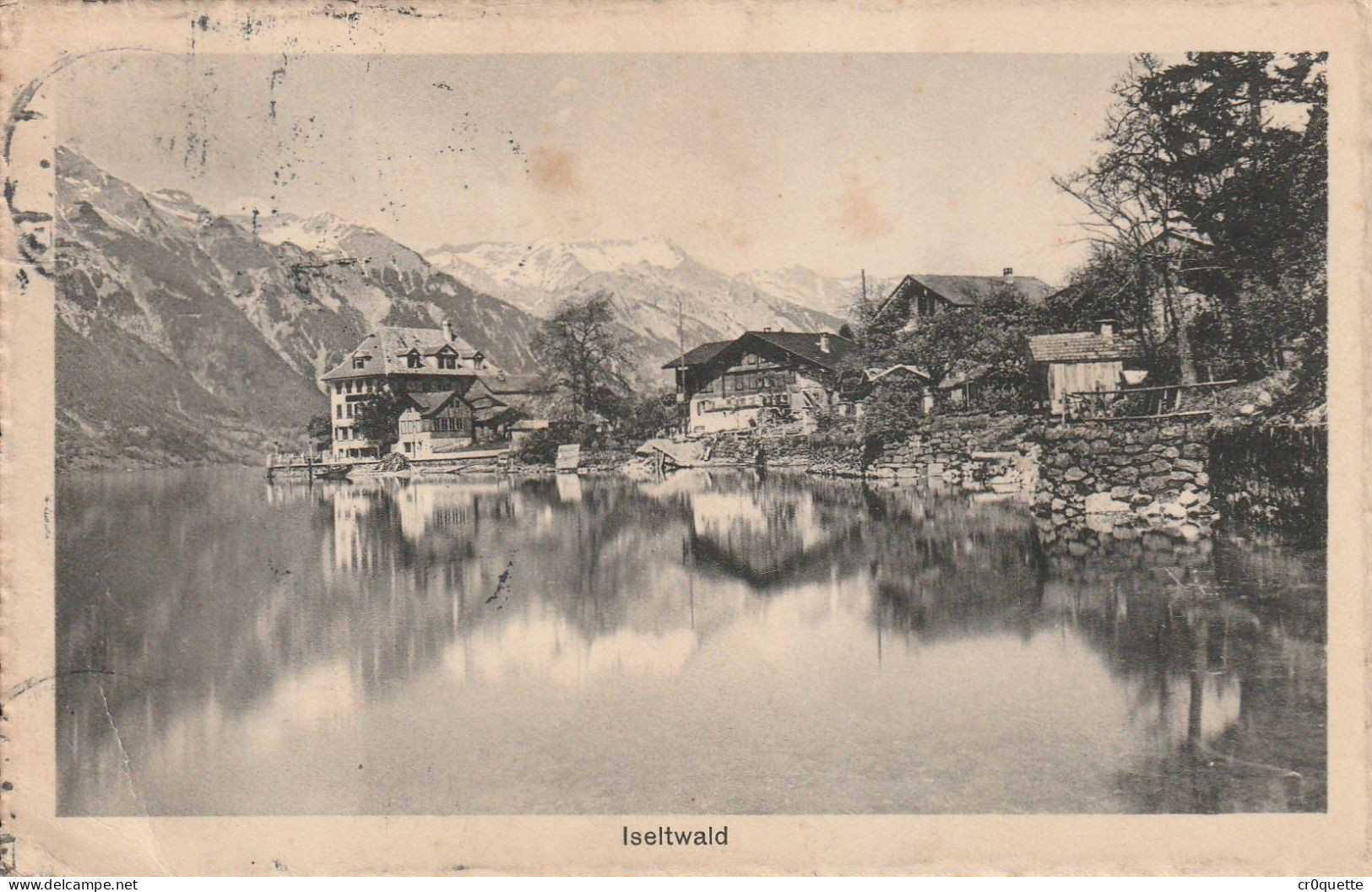 # SUISSE - ISELTWALD / PANORAMA Vers 1915 - Iseltwald