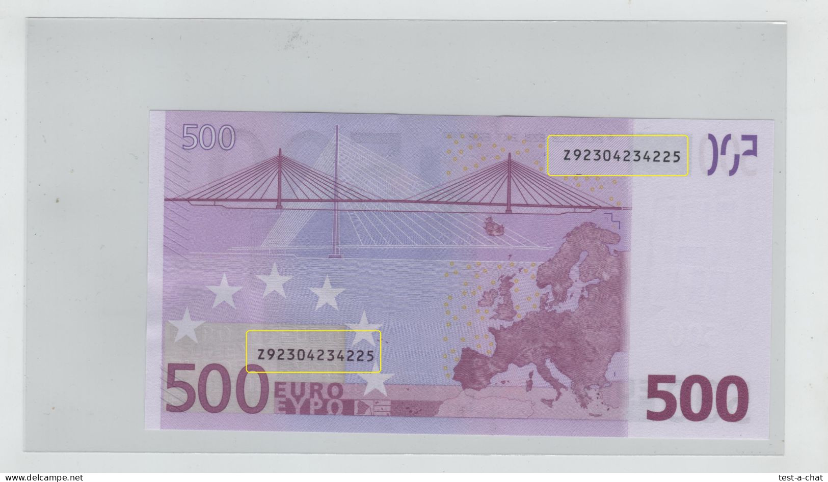 500 Euro Z Belgie 2002 WIM Duisenberg Banknote Z92304234225 T001F4 Belgique Rare Uncirculated Autre 200 100 50 NEUF T001 - 500 Euro