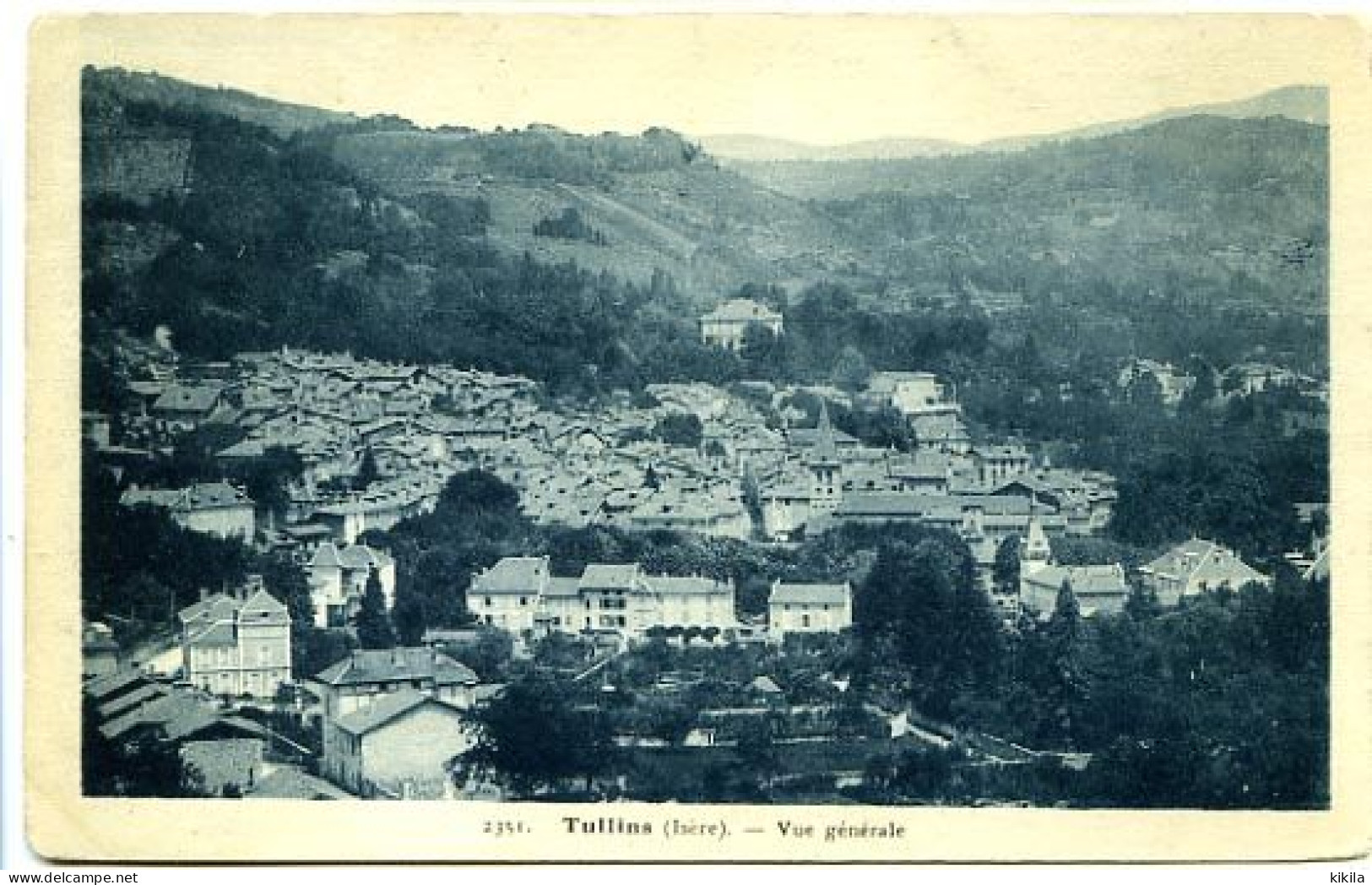 CPA 9 X 14  Isère TULLINS Vue Générale - Tullins