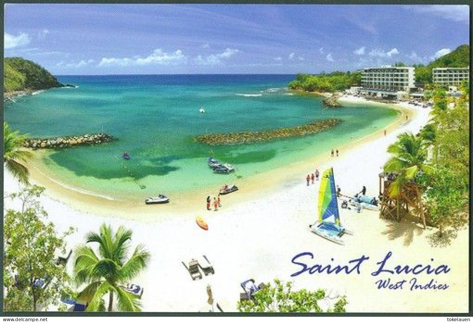 St. Lucia Island West Indies Caribbean Sea Caribic Antilles - Sainte-Lucie