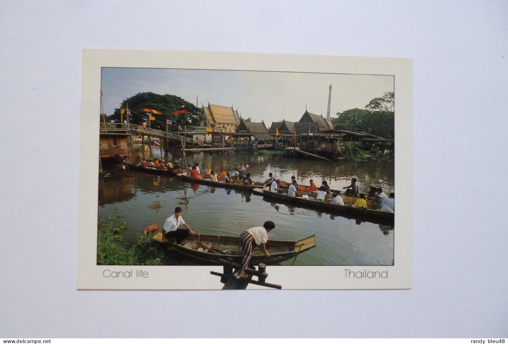 Canal  Life    -   THAILAND  -  THAILANDE - Thaïlande