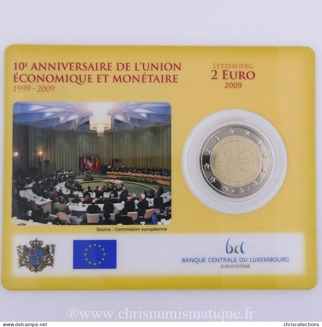  Euro, Luxembourg , 2 Euro 2009 BU  - Lussemburgo