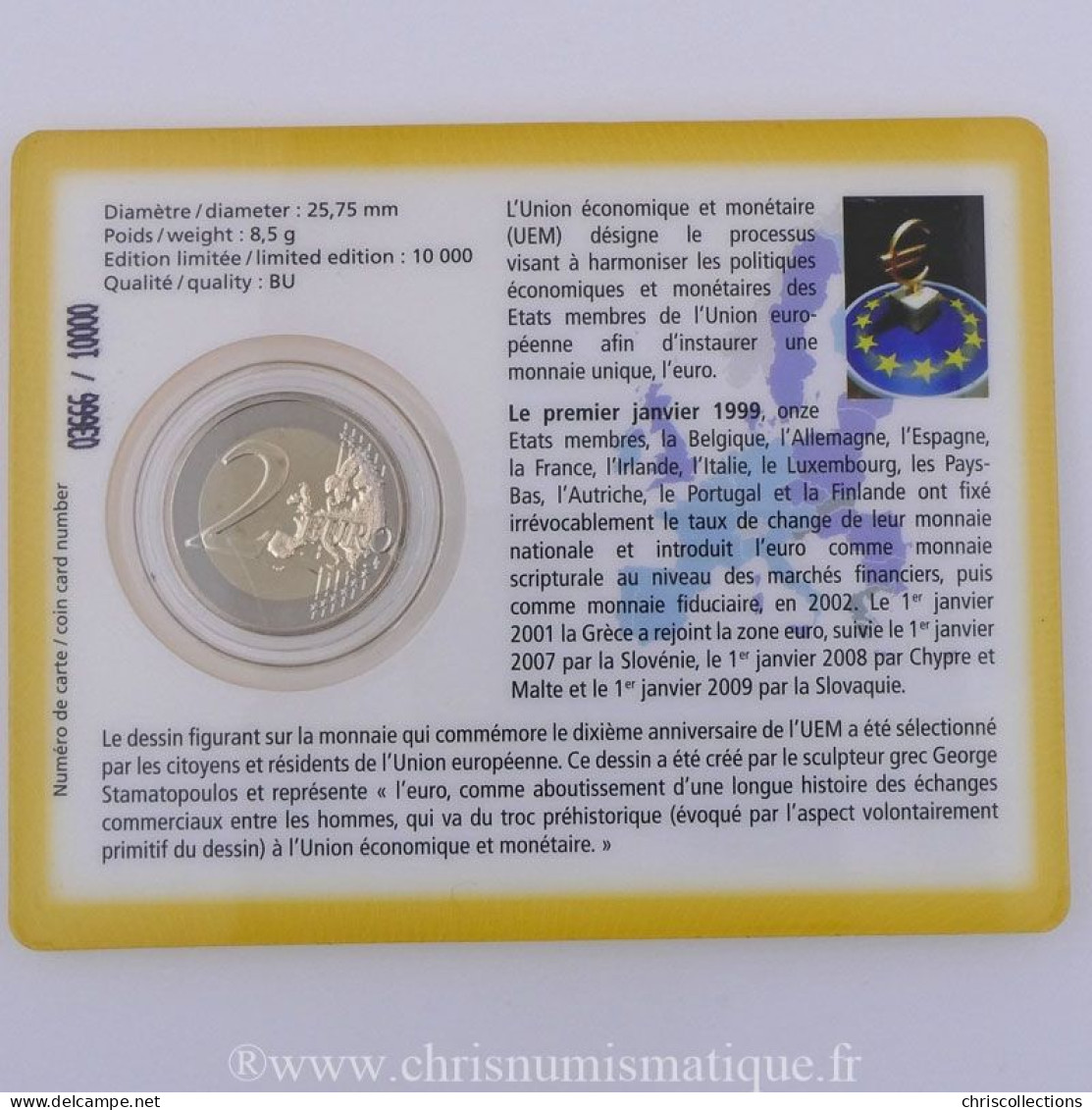  Euro, Luxembourg , 2 Euro 2009 BU  - Lussemburgo