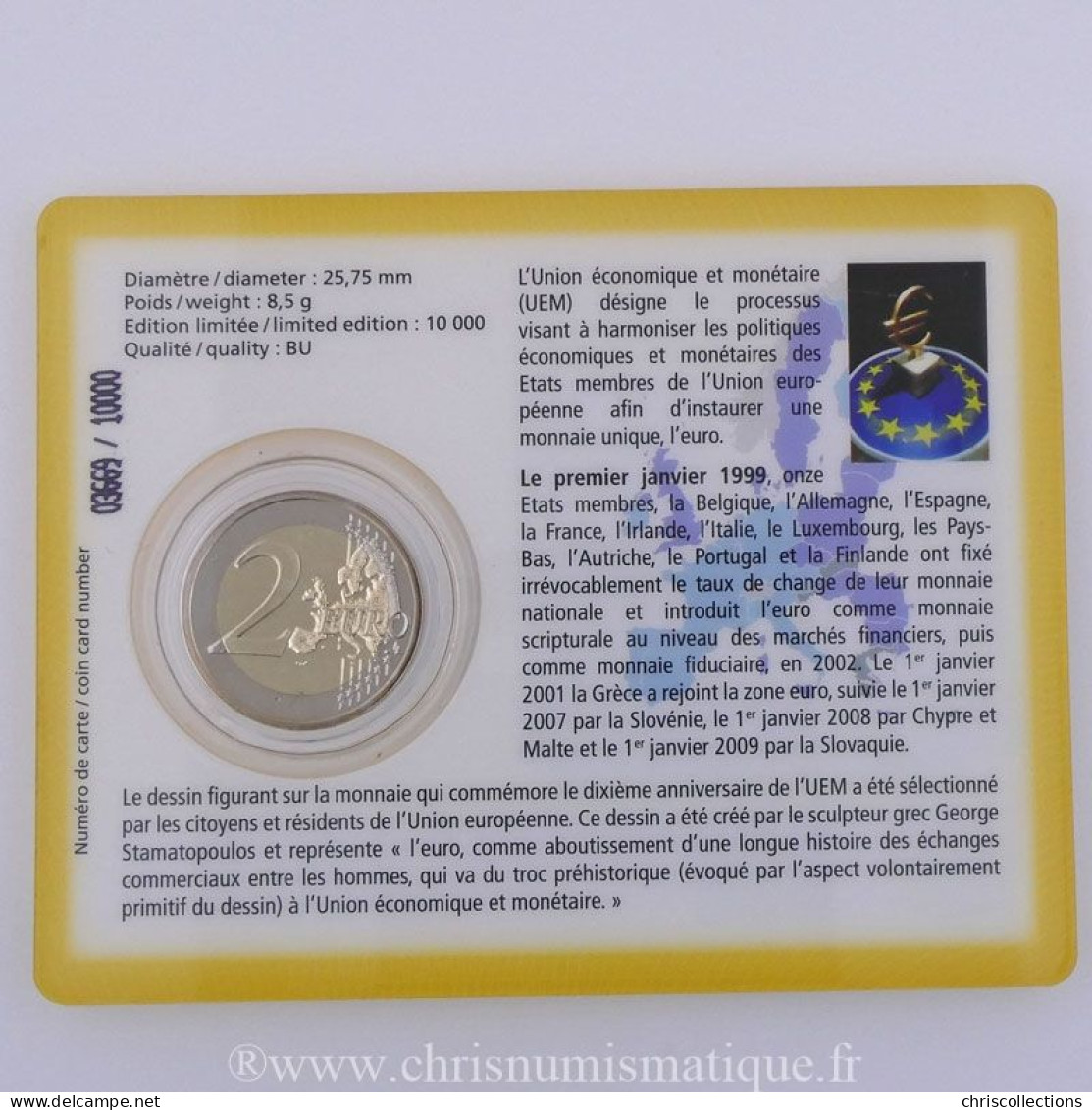  Euro, Luxembourg, 2 Euro 2009 BU  - Lussemburgo