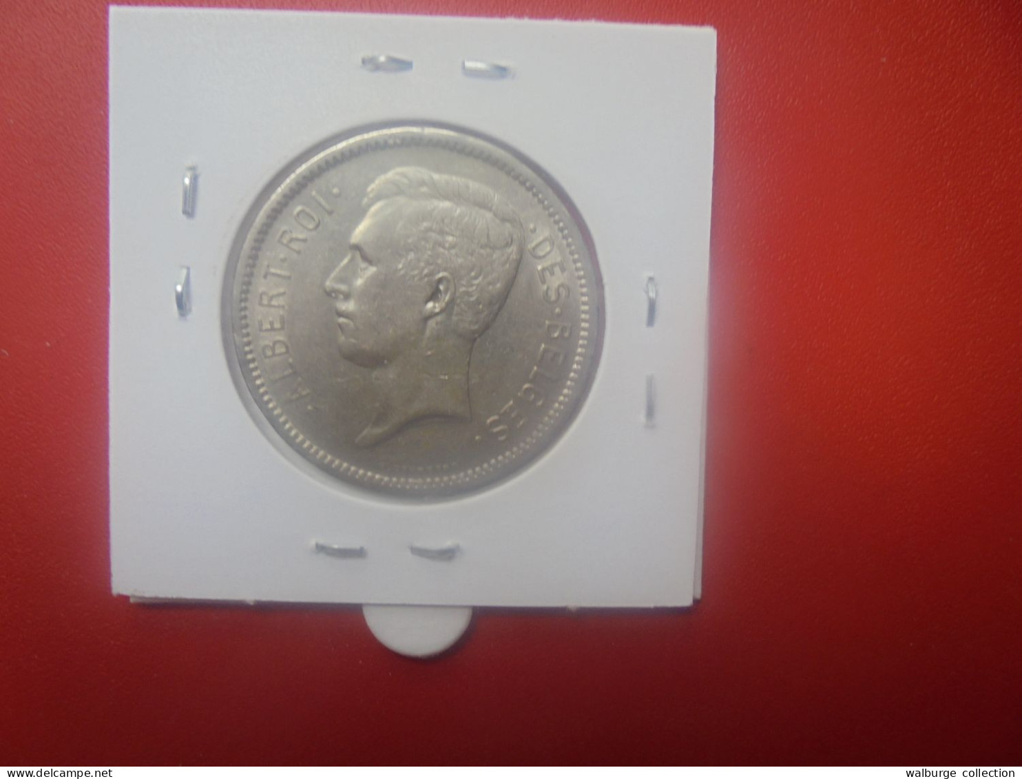 Albert 1er. 5 FRANCS 1934 POS. A (Date+Rare) (A.3) - 5 Francs & 1 Belga