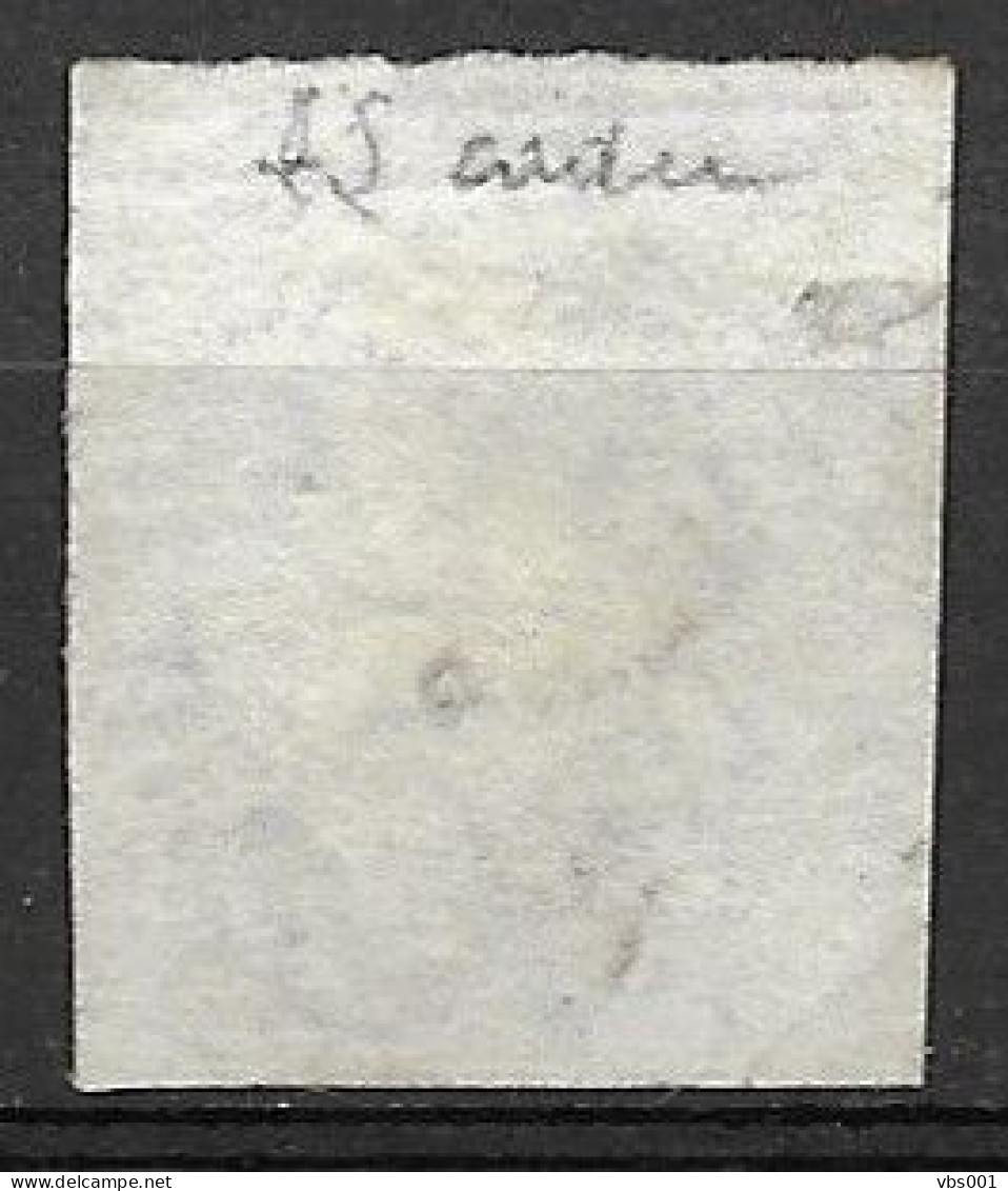 OBP4 Met 4 Randen En Met Balkstempel P112 Stavelot  (zie Scans) - 1849-1850 Medaillons (3/5)