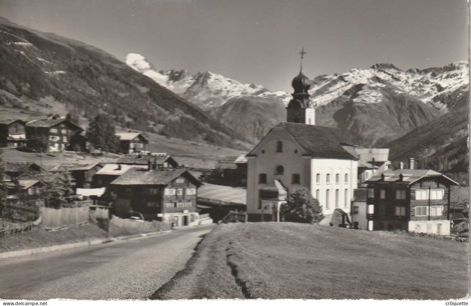 # SUISSE - GLURINGEN - RECKINGEN / PANORAMAS - CHALET ENGELMATT - HOTEL ROSAT Vers 1960 (lot De 4 CP) - Reckingen