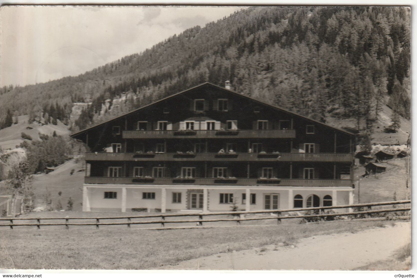 # SUISSE - GLURINGEN - RECKINGEN / PANORAMAS - CHALET ENGELMATT - HOTEL ROSAT Vers 1960 (lot De 4 CP) - Reckingen