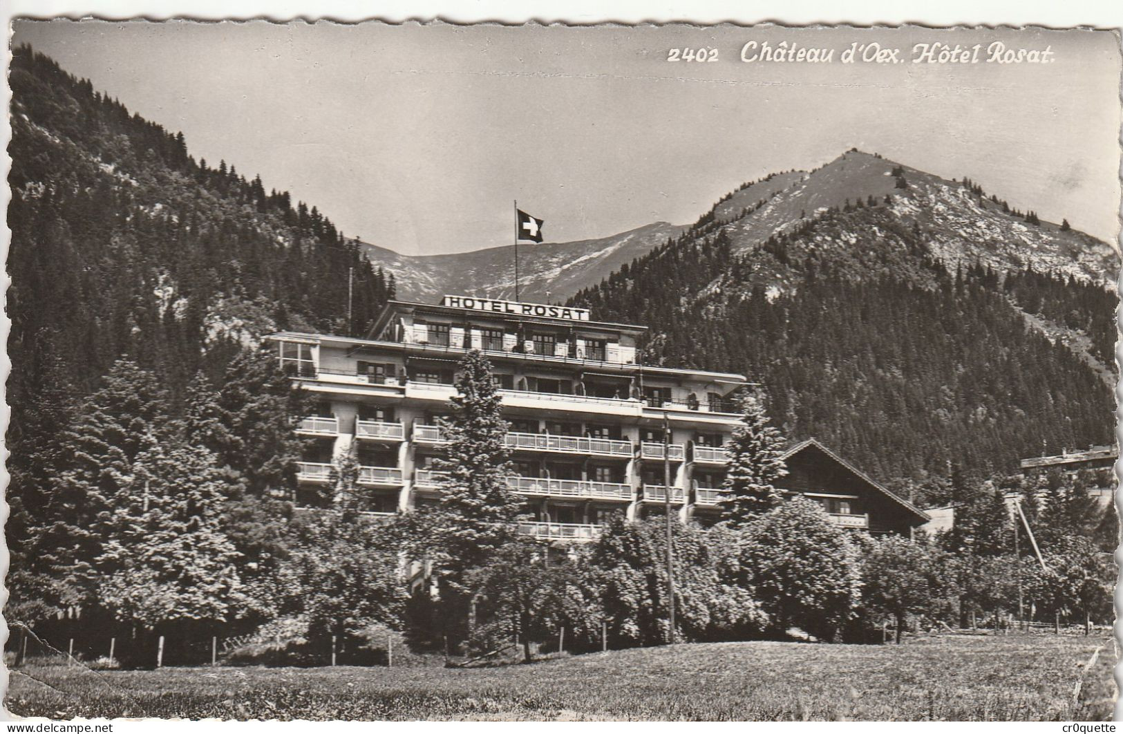 # SUISSE - GLURINGEN - RECKINGEN / PANORAMAS - CHALET ENGELMATT - HOTEL ROSAT Vers 1960 (lot De 4 CP) - Reckingen