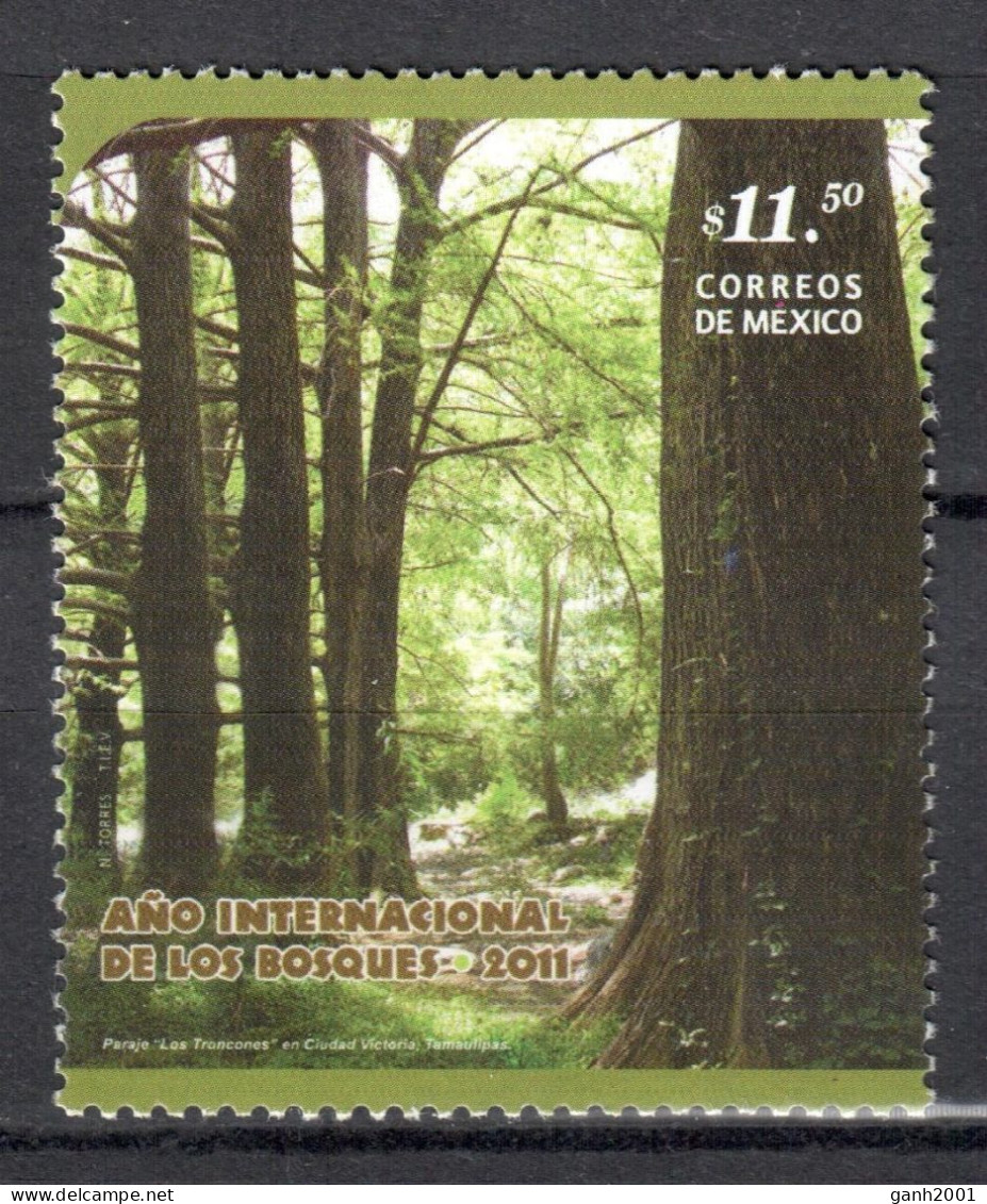 Mexico 2011 / Trees Forest MNH Bosques Árboles Wälder / Cu21366  40-7 - Trees