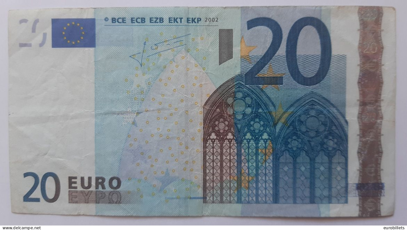 RARE 10€ GREECE Y - N005 (circulate) - 20 Euro