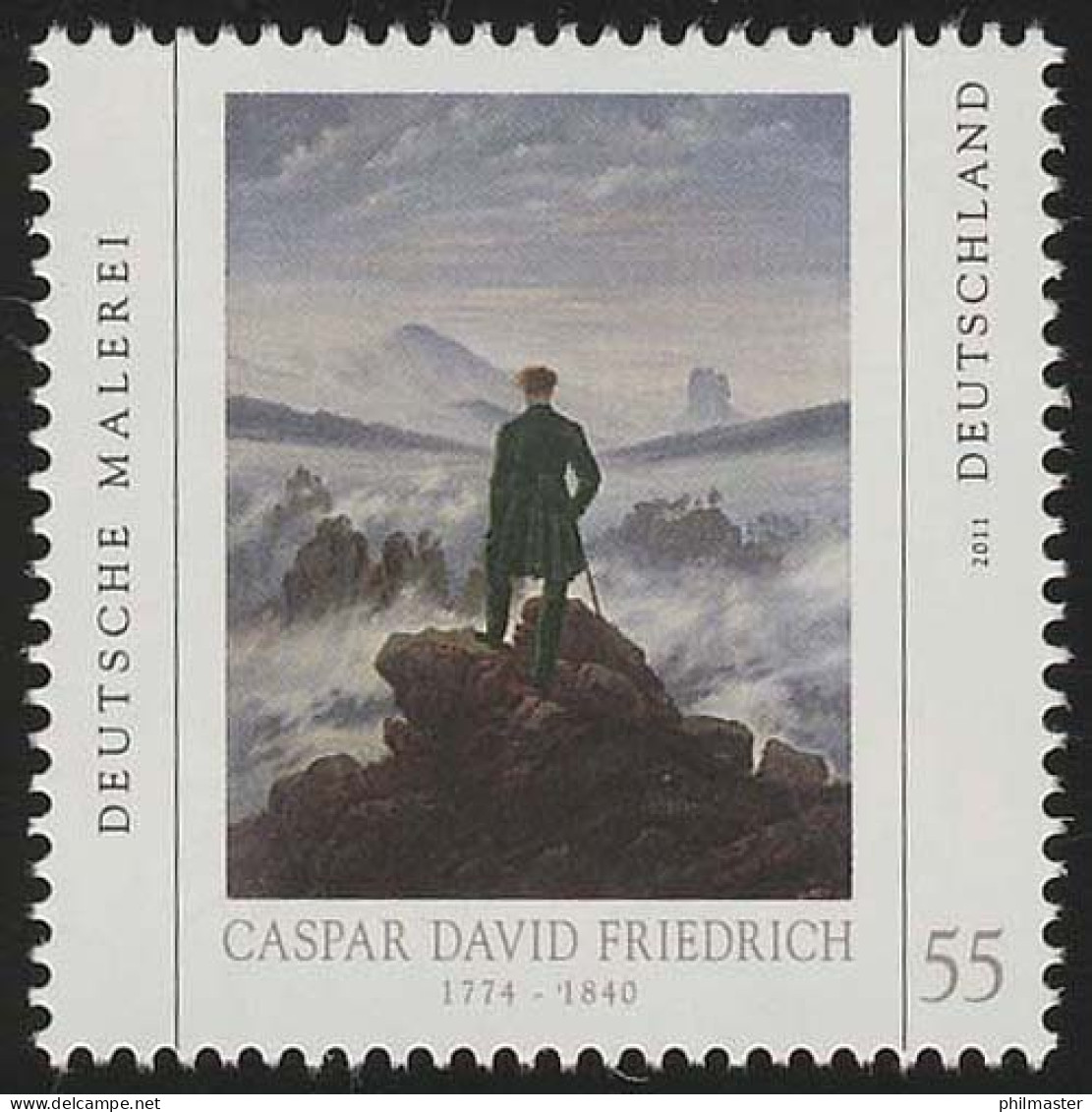 2840 Caspar David Friedrich ** - Ongebruikt