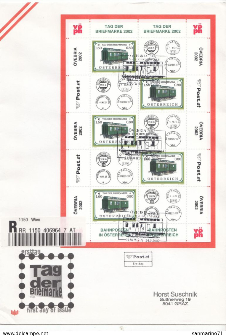 FDC AUSTRIA 2380,big Format - FDC