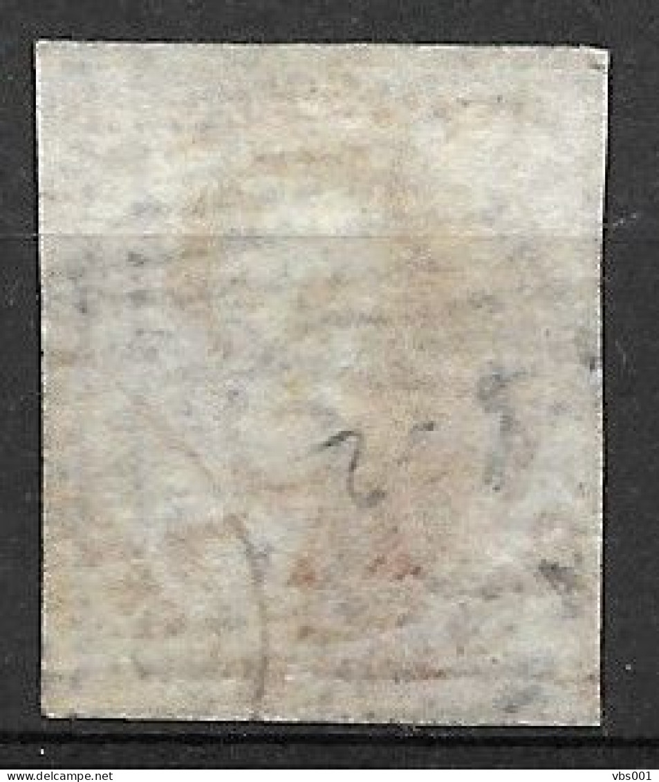 OBP5 Met 4 Randen (links Geraakt) En Met Balkstempel P113 Tamise ( Zie Scans) - 1849-1850 Medaillons (3/5)