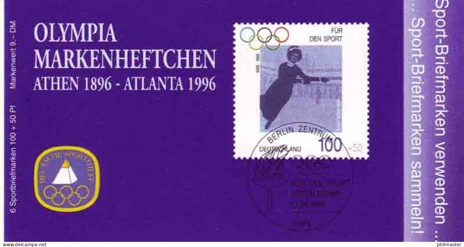 Sport 1996 Olympiasiegerin Annie Hübler-Horn 100 Pf 6x1863 Postfrisch - Inverno