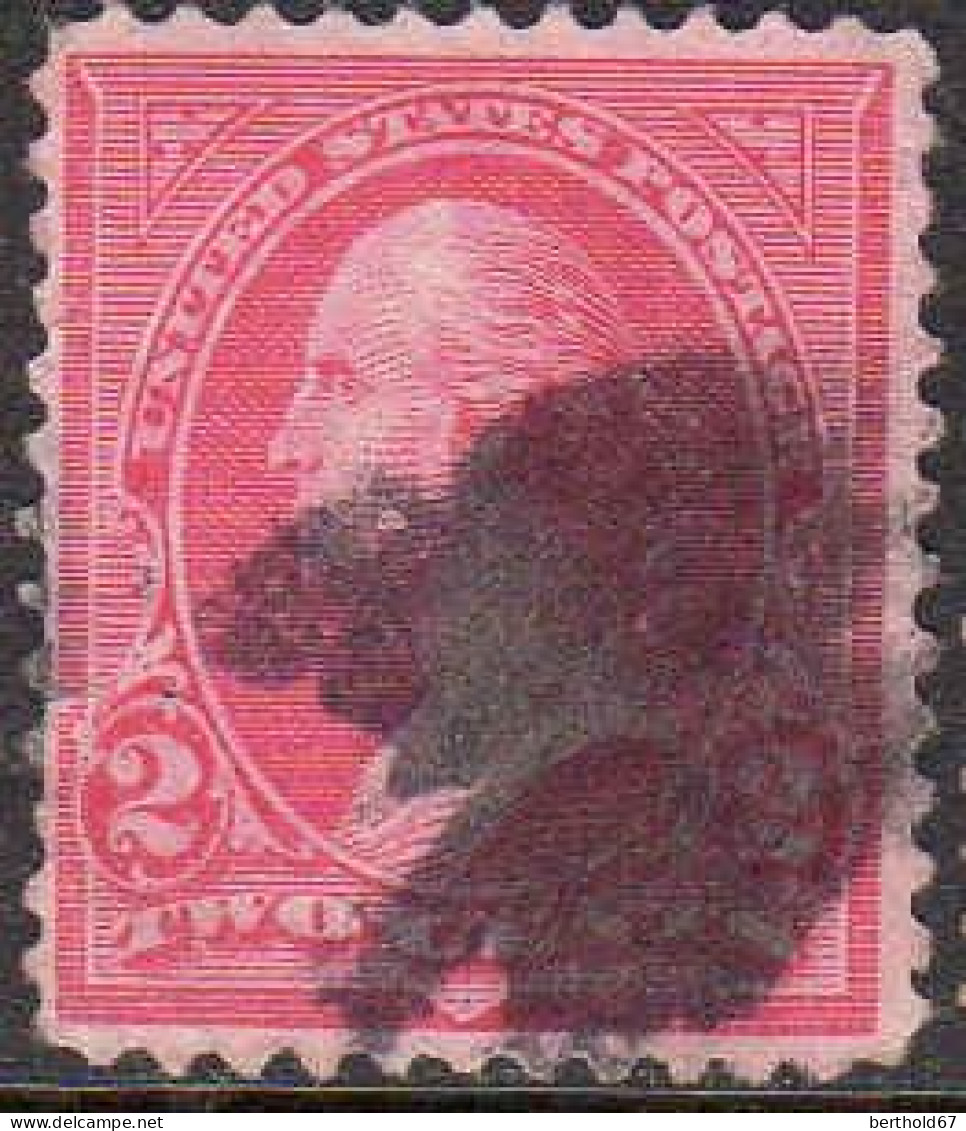 USA Poste Obl Yv:  98 Mi:90a George Washington (Obli. Ordinaire) - Gebraucht