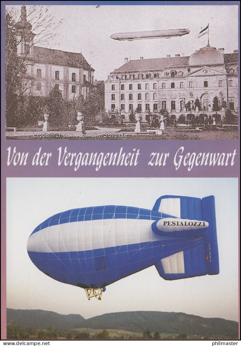 Luftschiffspost DKL 26 B PESTALOZZI 48. BDPh-Bundestag & UNO BLUMBERG 24.9.94 - Zeppelins