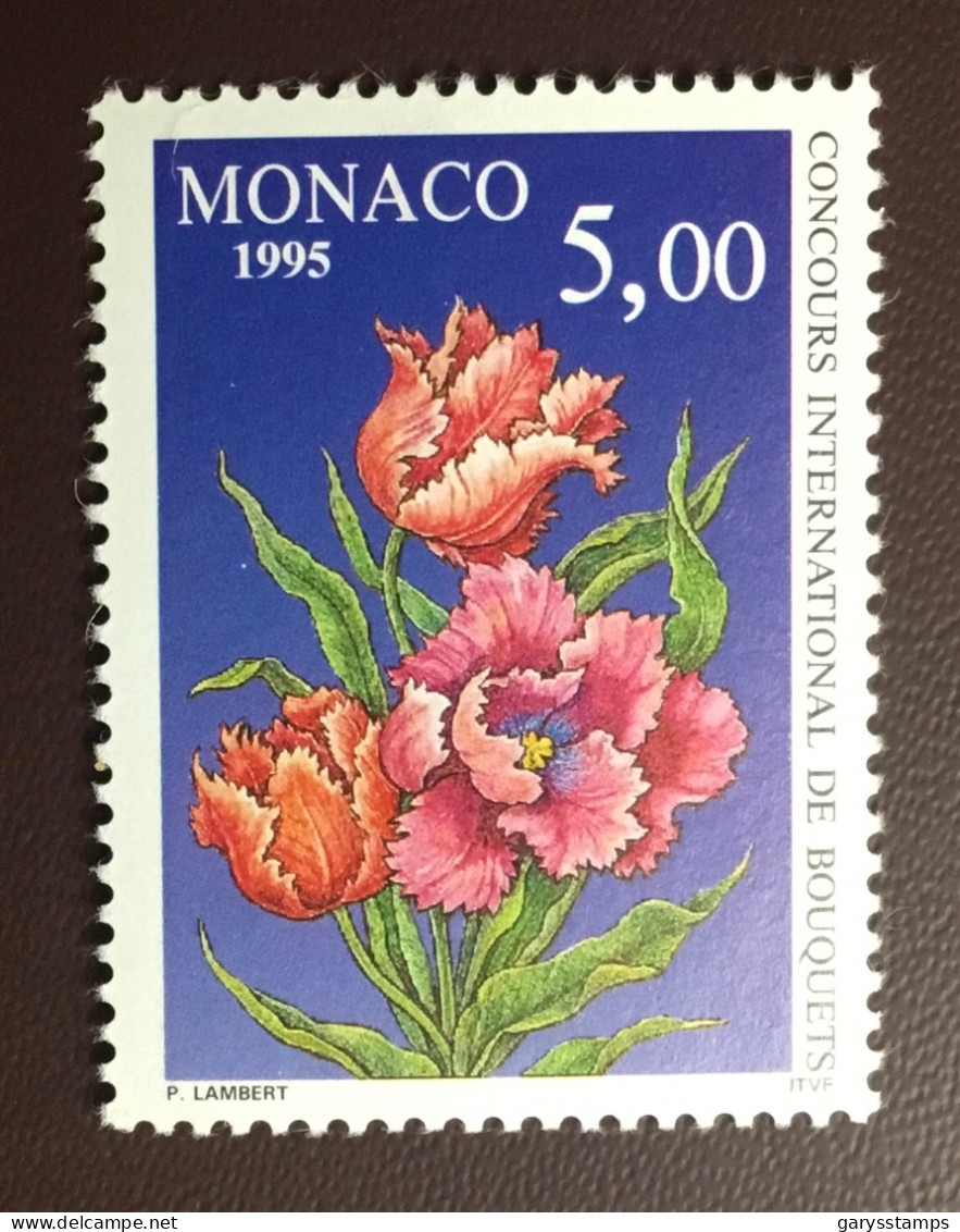 Monaco 1995 Flower Show Flowers MNH - Other & Unclassified