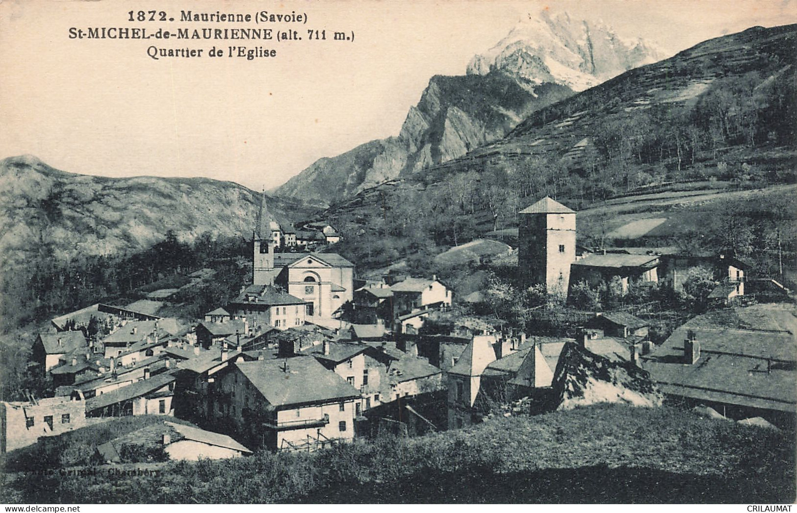 73-SAINT MICHEL DE MAURIENNE-N°T5259-H/0055 - Saint Michel De Maurienne