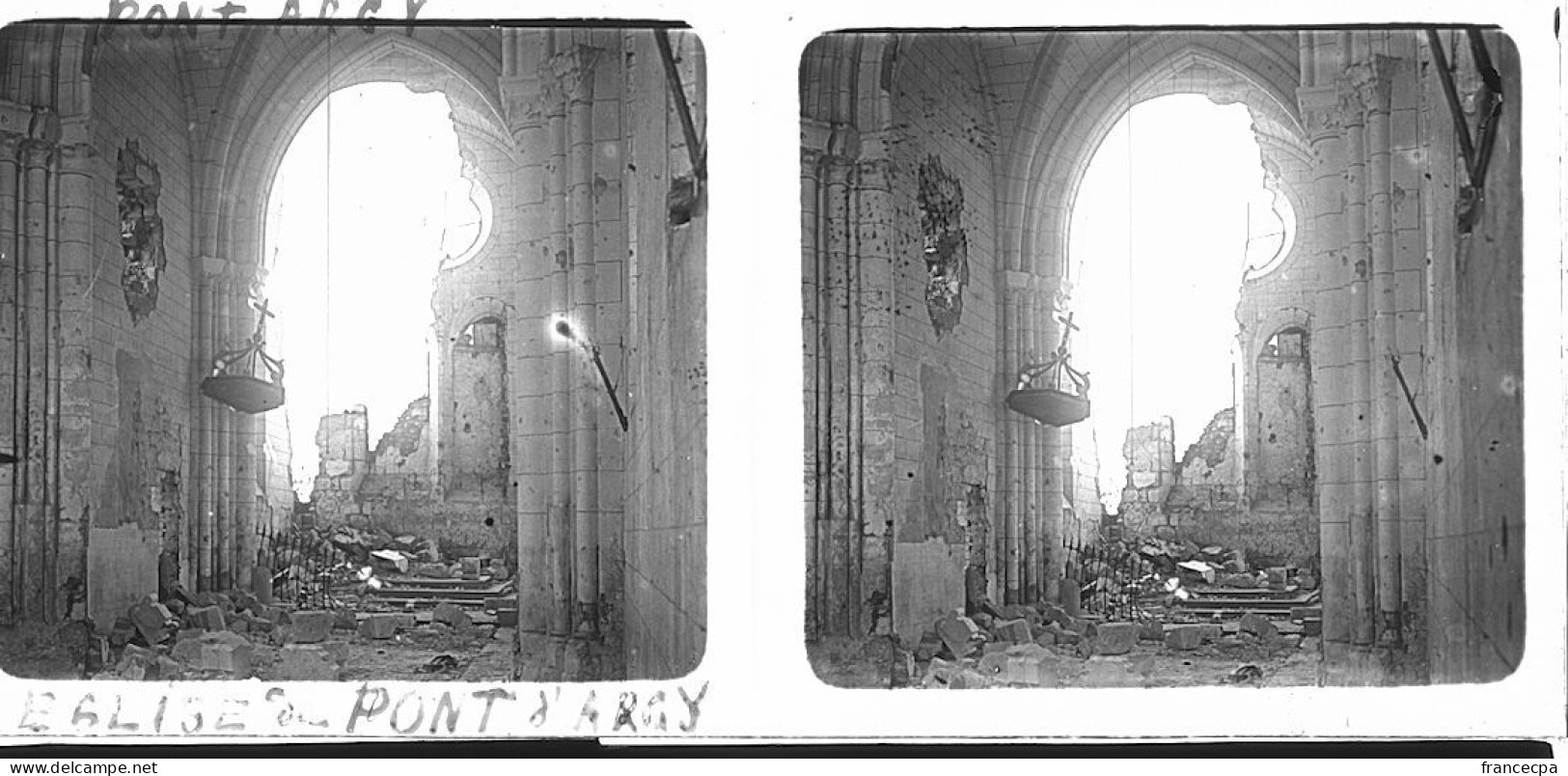 PP 572 - AISNE - VIEL ARCY - Eglise - Diapositivas De Vidrio