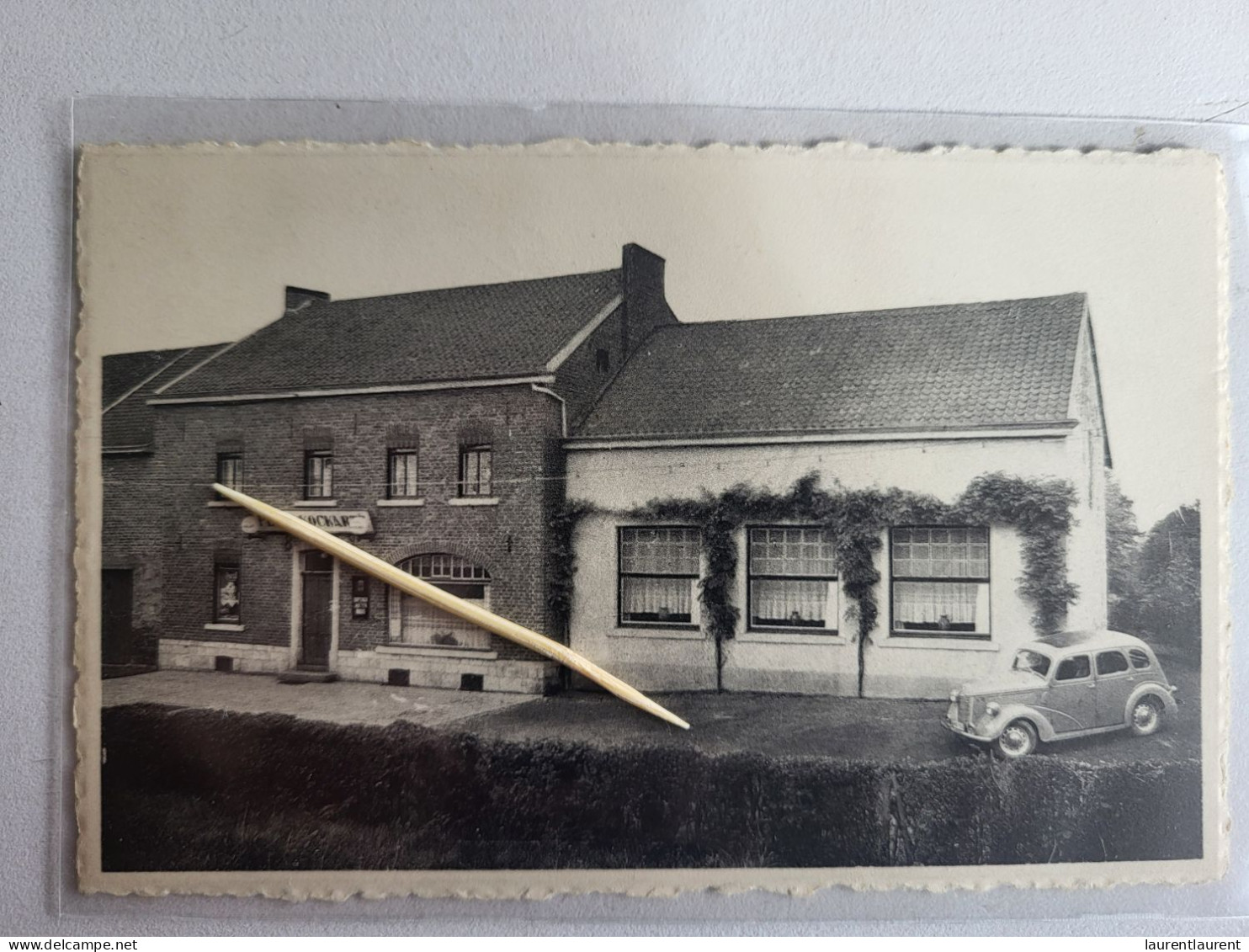 HERGENRATH  - Café Restaurant Hauset, Voiture, Plaques émaillées - Kelmis