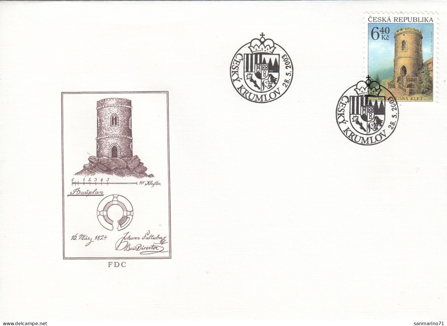 FDC CZECH REPUBLIC 359 - FDC