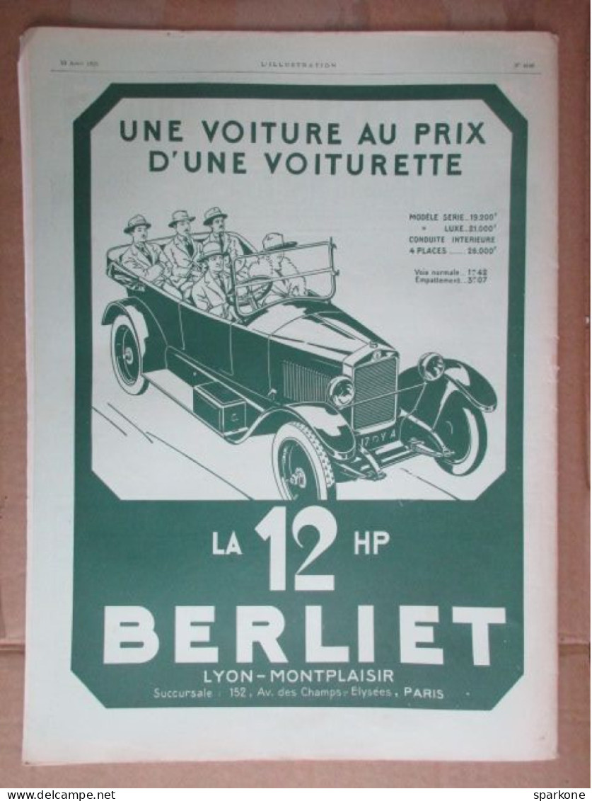 L'illustration (N° 4146 - 19 Aout 1922) - 1900 - 1949
