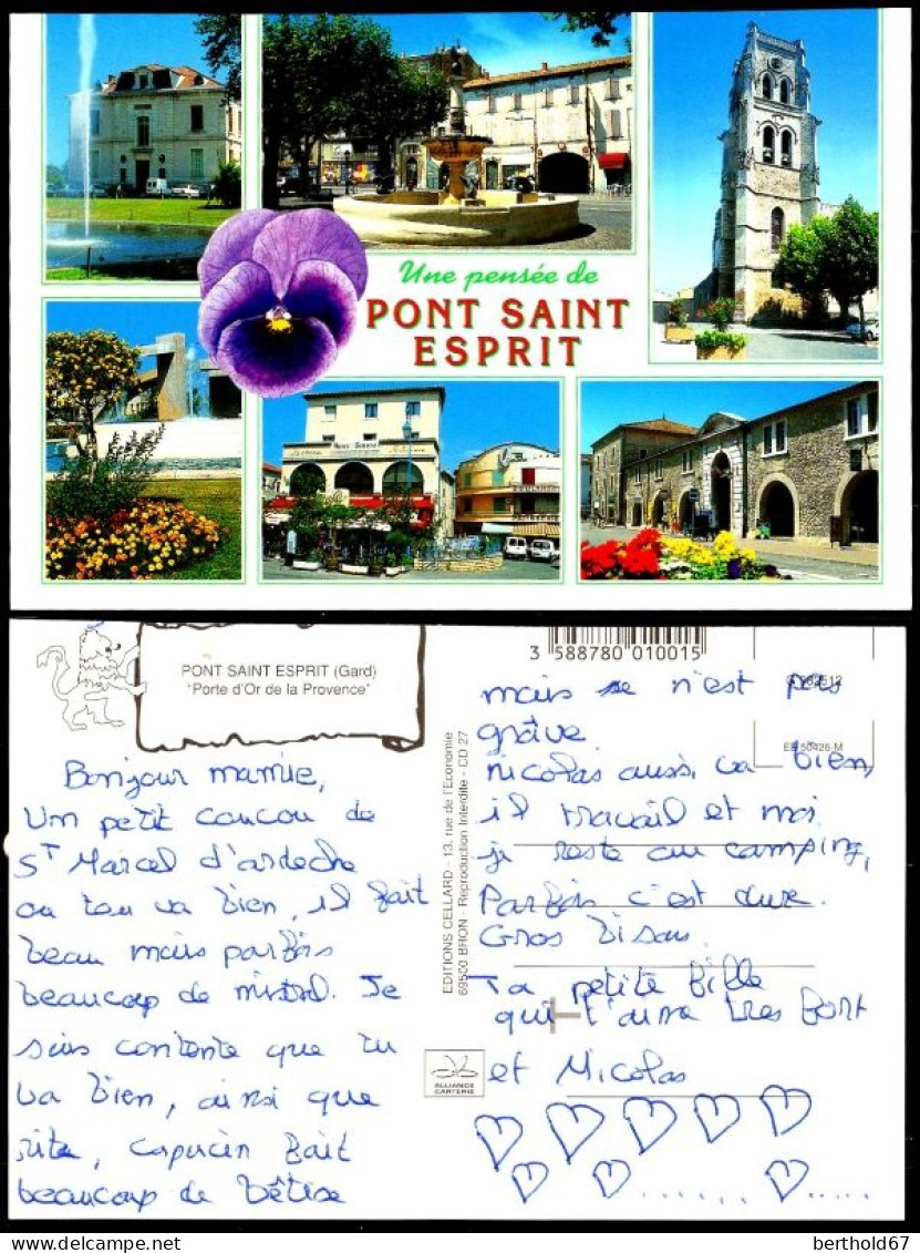 Carte Postale (111) Pont Saint Esprit Non-circulée - Pont-Saint-Esprit