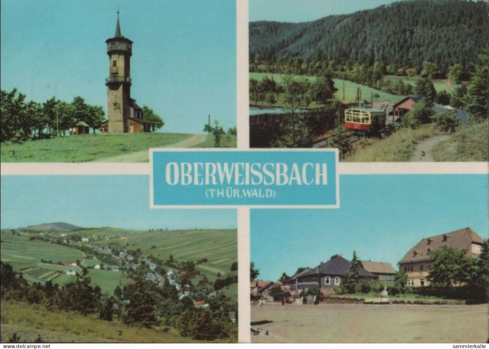44799 - Oberweissbach - U.a. Übersicht - Ca. 1965 - Oberweissbach