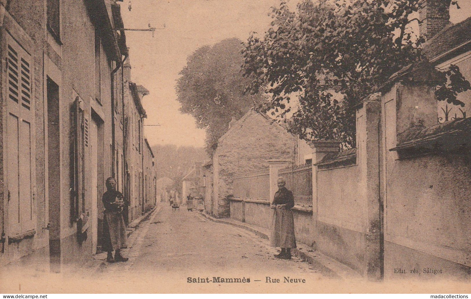 Saint Mammès (77 - Seine Et Marne) Rue Neuve - Saint Mammes