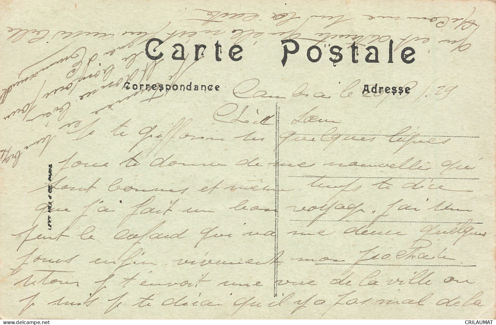 59-CAMBRAI-N°T5263-D/0045 - Cambrai