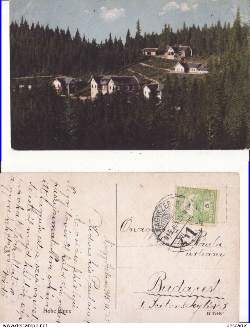 Romania ,Rumanien,Roumanie -Hohe Rinne ( Paltinis )- Hermannstadt , Sibiu - Roumanie