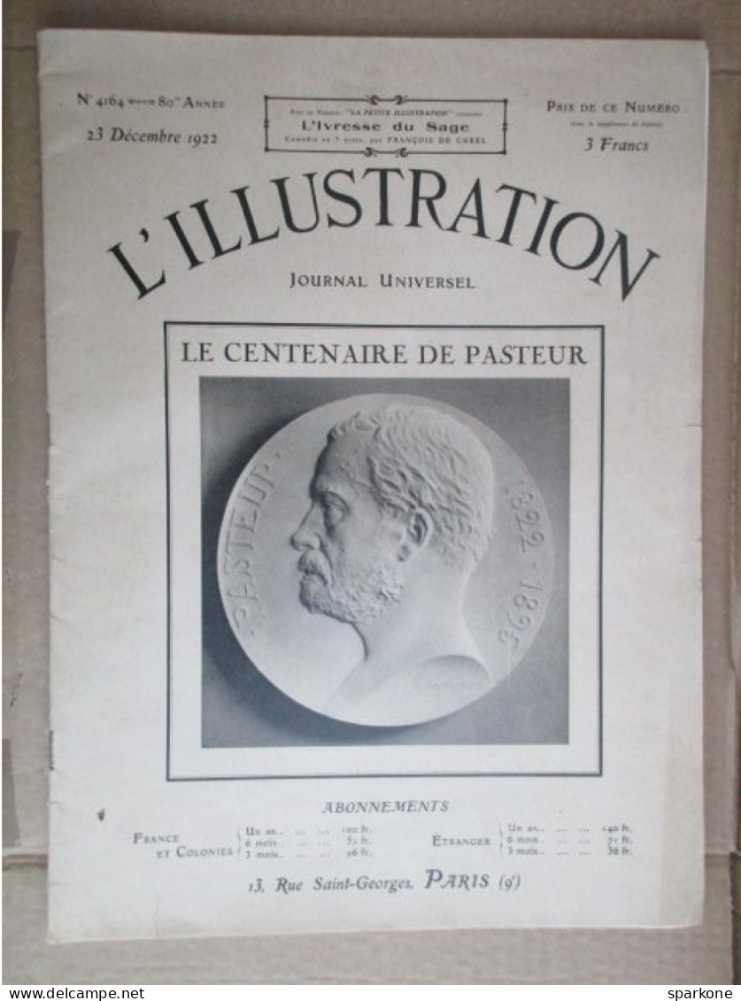 L'illustration (N° 4164 - 23 Décembre 1922) - 1900 - 1949