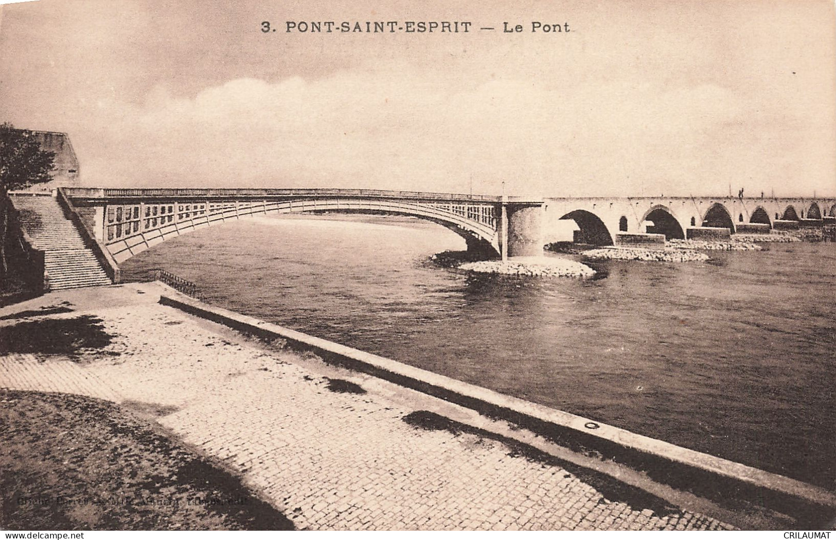 30-PONT SAINT ESPRIT-N°T5264-B/0375 - Pont-Saint-Esprit