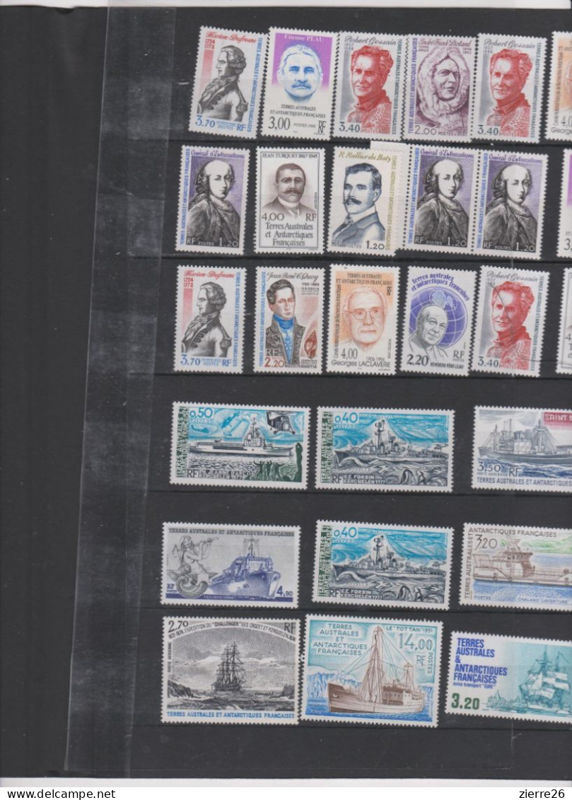 TAAF  Beau Lot  80 Timbres Neufs Impécables  France Port Offert - Ongebruikt