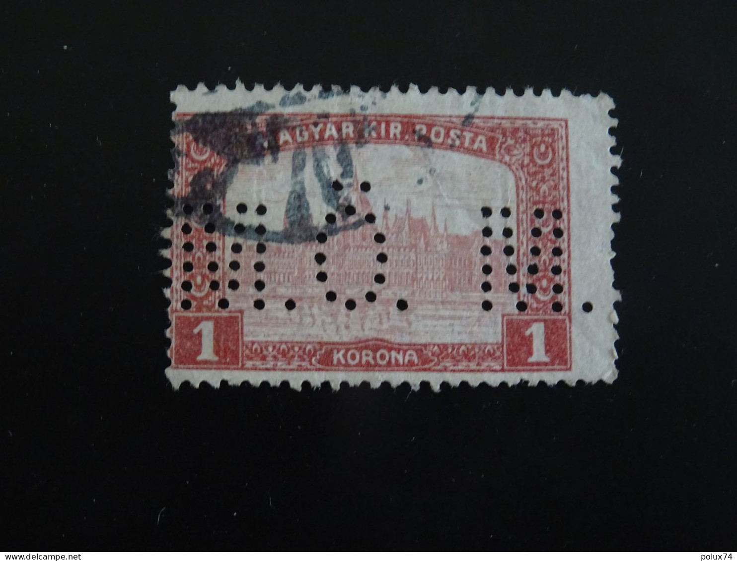 Perfin HONGRIE  Perforé - Used Stamps