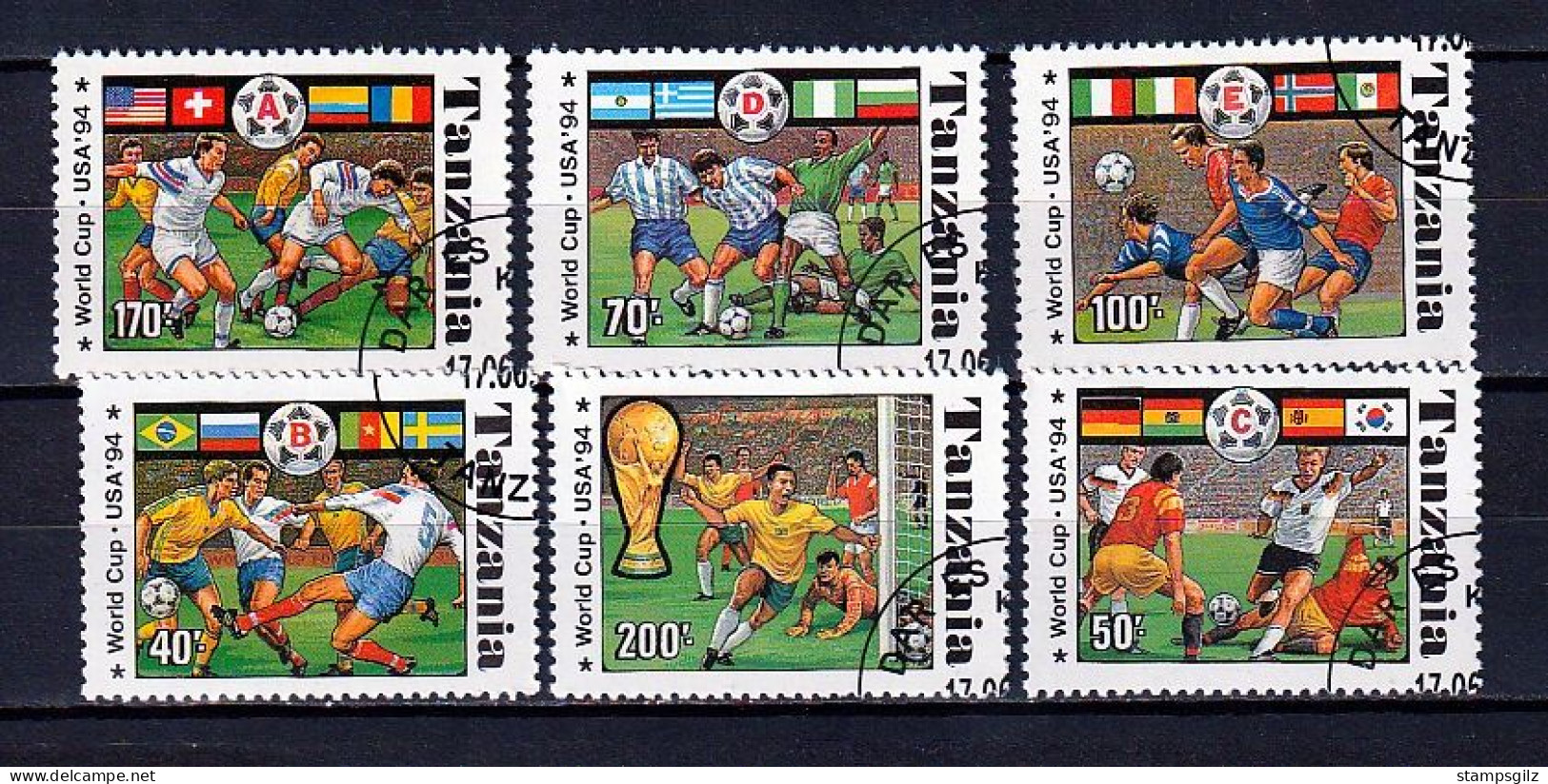 Tanzania 1994 World Cup - Tanzania (1964-...)