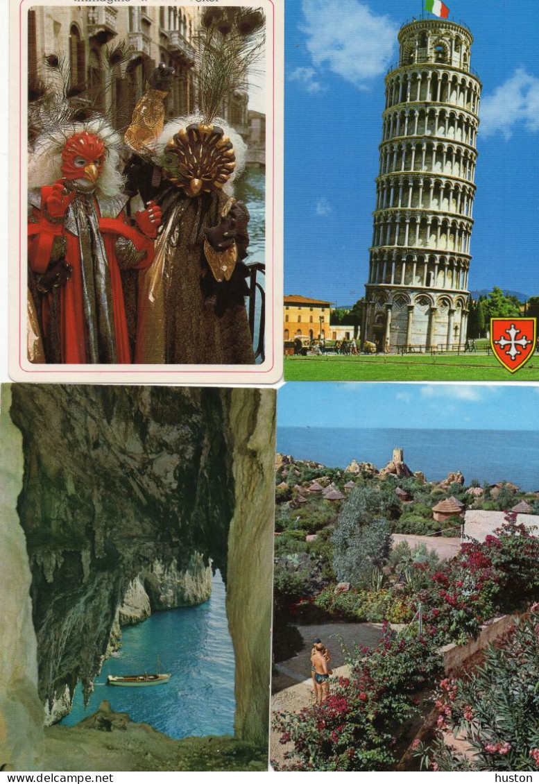 LOT DE 275 CARTES MODERNES DU PORTUGAL, ITALIE, ESPAGNE, GRECE, DIVERSES ILES..... - 100 - 499 Postcards