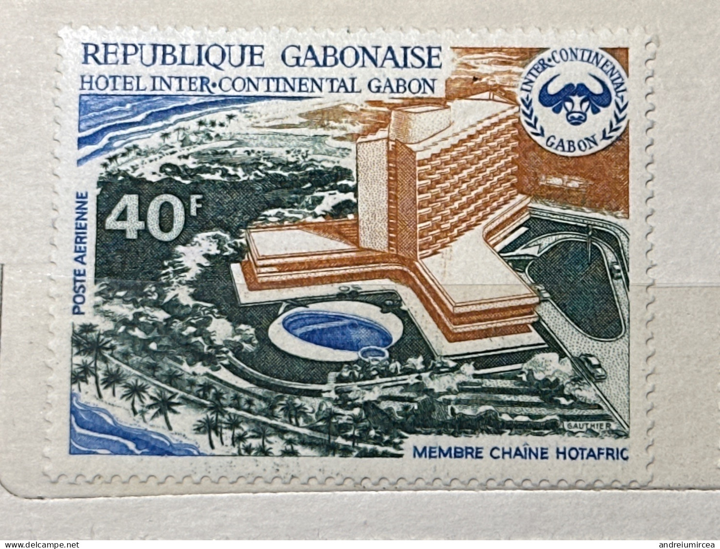 Hotel Intercontinental Gabon MNH - Gabun (1960-...)