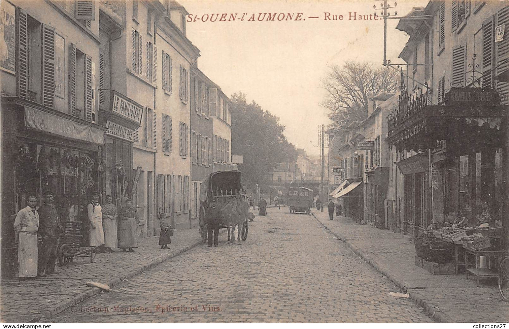 95-SAINT-OUEN-L'AUMONE- RUE HAUTE - Saint-Ouen-l'Aumône