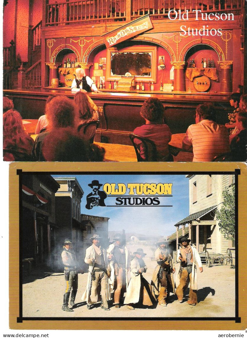 2 Postkarten OLD TUCSON Studios - Tucson