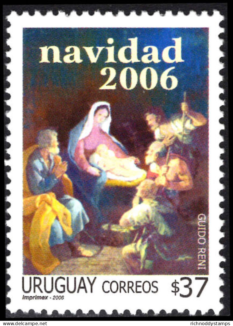 Uruguay 2006 Christmas Unmounted Mint. - Uruguay