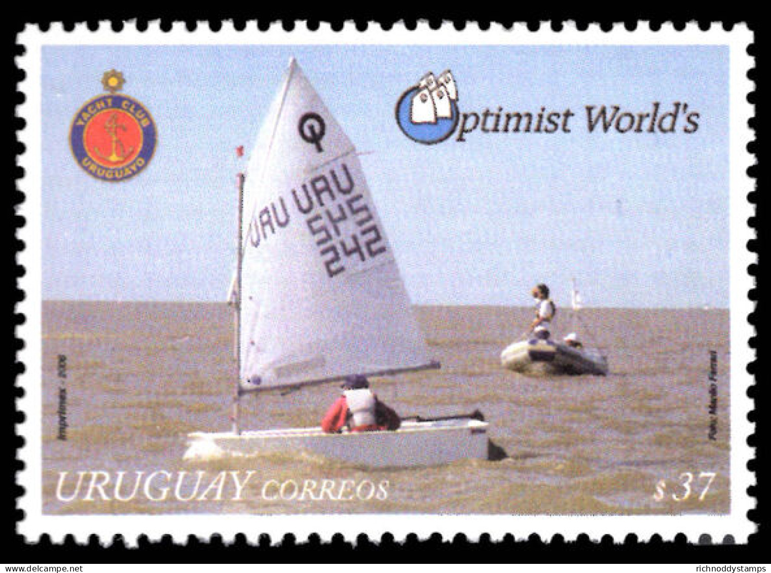 Uruguay 2006 Optimist World's 2006 Unmounted Mint. - Uruguay