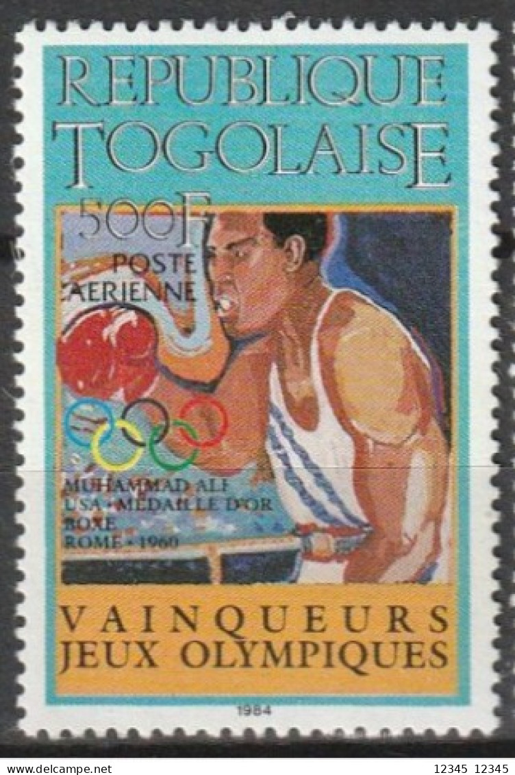 Togo 1984, Postfris MNH, Olympic Games, Muhammed Ali - Togo (1960-...)