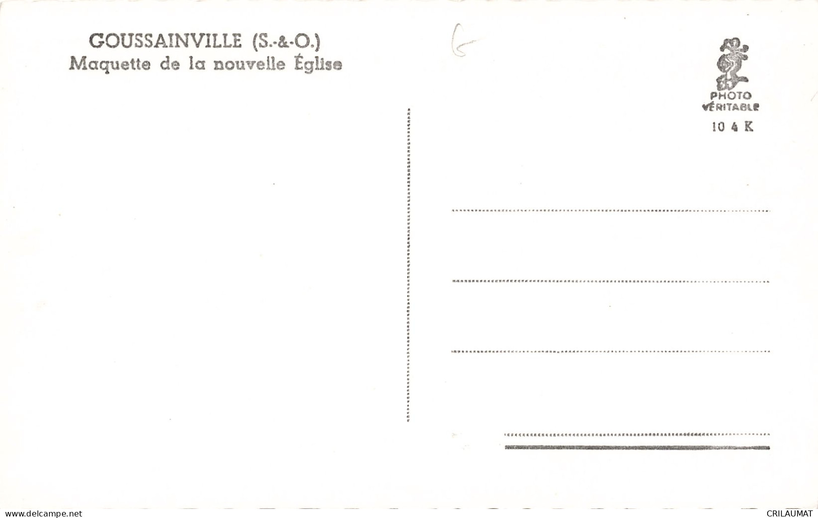 95-GOUSSAINVILLE-N°T5265-A/0019 - Goussainville