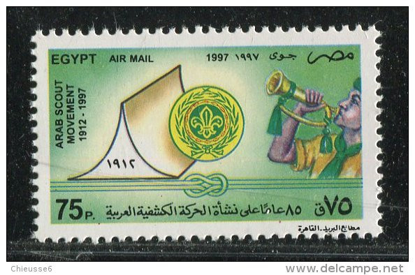 Egypte ** PA N° 261 - Scoutisme Arabe - Aéreo